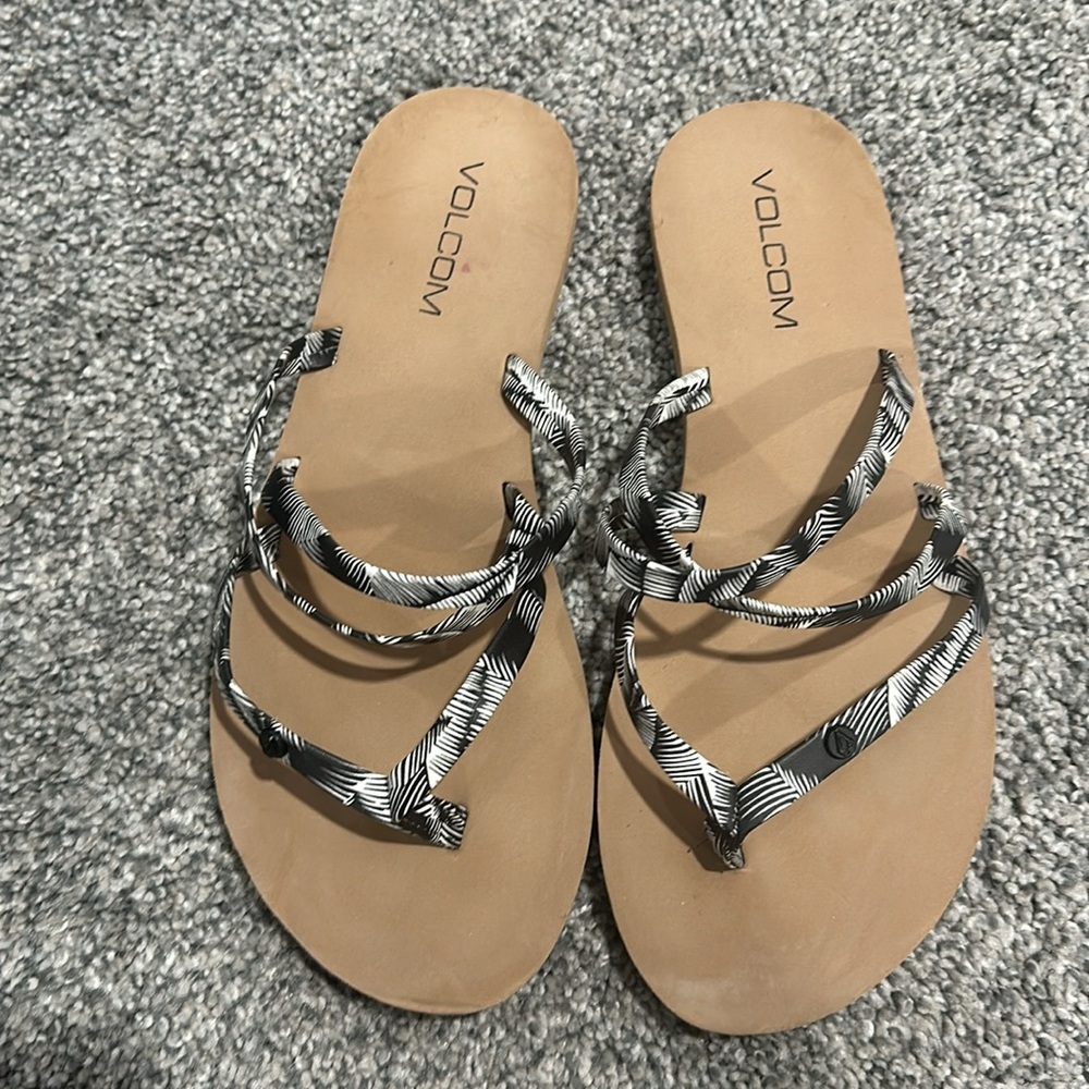 EASY BREEZY II SANDAL - BLACK WHITE - Picture 5 of 8